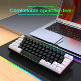 Maxbell Gaming Keyboard PC Keyboard Multifunctional Portable Ergonomic for PC Office