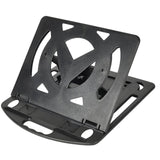 Maxbell Laptop stand Desk Laptop Riser with 360° Rotating Base Foldable Portable Black