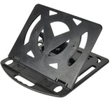 Maxbell Laptop stand Desk Laptop Riser with 360° Rotating Base Foldable Portable Black