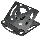 Maxbell Laptop stand Desk Laptop Riser with 360° Rotating Base Foldable Portable Black
