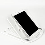 Maxbell Laptop stand Desk Laptop Riser with 360° Rotating Base Foldable Portable White