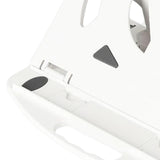 Maxbell Laptop stand Desk Laptop Riser with 360° Rotating Base Foldable Portable White
