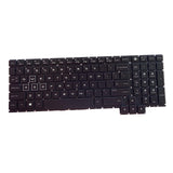 Maxbell Sturdy US Layout Keyboard Plastic with Backlight for 15-Ce199NR 15-Ce198WM