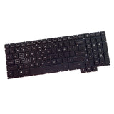 Maxbell Sturdy US Layout Keyboard Plastic with Backlight for 15-Ce199NR 15-Ce198WM