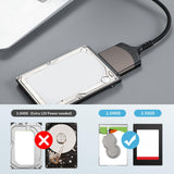 Maxbell USB 3.0 to Serial ATA Adapter 2.5 inch Connector Durable for / ROM Computer
