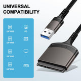 Maxbell USB 3.0 to Serial ATA Adapter 2.5 inch Connector Durable for / ROM Computer
