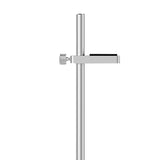 Maxbell PC GPU Support Bracket Retractable Universal Telescopic for Computer Cases Argent with magnets