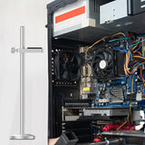Maxbell PC GPU Support Bracket Retractable Universal Telescopic for Computer Cases Argent with magnets