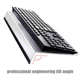 Maxbell Universal Desk Keyboard Holder Tray Durable with Silicone Strip for Working