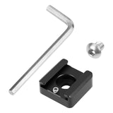 Maxbell Cold Shoe Mount Adapter Base Aluminum Alloy for Slr Camera Flash Light