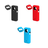 Maxbell Protective Cover with Silicone Anti Fingerprint Shockproof for Action Camera black