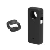 Maxbell Protective Cover with Silicone Anti Fingerprint Shockproof for Action Camera black