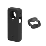Maxbell Protective Cover with Silicone Anti Fingerprint Shockproof for Action Camera black