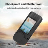 Maxbell Protective Cover with Silicone Anti Fingerprint Shockproof for Action Camera black