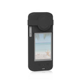 Maxbell Protective Cover with Silicone Anti Fingerprint Shockproof for Action Camera black