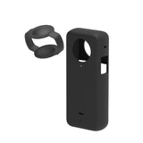 Maxbell Protective Cover with Silicone Anti Fingerprint Shockproof for Action Camera black