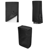 Maxbell Game Console Dust Cover Anti Scratch Washable Dust Proof Cover Protector Vertical Black