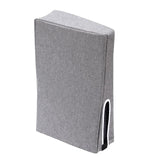 Maxbell Game Console Dust Cover Anti Scratch Washable Dust Proof Cover Protector Vertical Gray
