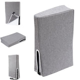 Maxbell Game Console Dust Cover Anti Scratch Washable Dust Proof Cover Protector Vertical Gray