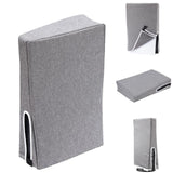 Maxbell Game Console Dust Cover Anti Scratch Washable Dust Proof Cover Protector Vertical Gray