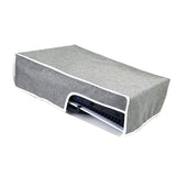 Maxbell Game Console Dust Cover Anti Scratch Washable Dust Proof Cover Protector Horizontal Gray