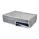 Maxbell Game Console Dust Cover Anti Scratch Washable Dust Proof Cover Protector Horizontal Gray