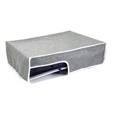 Maxbell Game Console Dust Cover Anti Scratch Washable Dust Proof Cover Protector Horizontal Gray