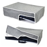 Maxbell Game Console Dust Cover Anti Scratch Washable Dust Proof Cover Protector Horizontal Gray