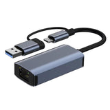 Maxbell USB Ethernet Adapter Type c Lightweight USB 3.0 Port for Laptop PC