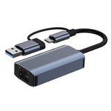 Maxbell USB Ethernet Adapter Type c Lightweight USB 3.0 Port for Laptop PC