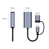 Maxbell USB Ethernet Adapter Type c Lightweight USB 3.0 Port for Laptop PC