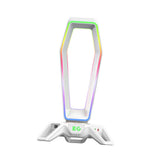 Maxbell Headset Holder Desktop Desktop Display Shelf Desk Gaming for All Headsets White