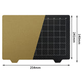 Maxbell Pei Spring Steel Sheet Accessories Flexible Magnetic Sticker for 3D Printer