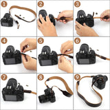 Maxbell Camera Shoulder Neck Belt Portable for Slr DSLR Digital Camera Women Men