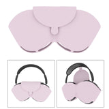 Maxbell Silicone Protective Headphones Case Scratch Resistant Smart Dustproof Soft Pink