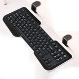 Maxbell Adjustable Mouse Pad Clip On Desktop Device Holder Table Mount for Work Home White