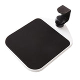 Maxbell Adjustable Mouse Pad Clip On Desktop Device Holder Table Mount for Work Home White