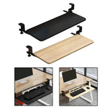Maxbell Keyboard Tray Under Desk Save Space adjustable for Typing Desktop Black