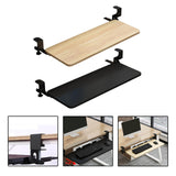 Maxbell Keyboard Tray Under Desk Save Space adjustable for Typing Desktop Black