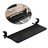 Maxbell Keyboard Tray Under Desk Save Space adjustable for Typing Desktop Black