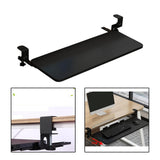 Maxbell Keyboard Tray Under Desk Save Space adjustable for Typing Desktop Black
