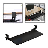 Maxbell Keyboard Tray Under Desk Save Space adjustable for Typing Desktop Black