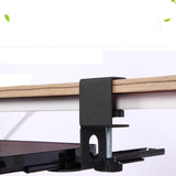 Maxbell Keyboard Tray Under Desk Save Space adjustable for Typing Desktop Wood Color