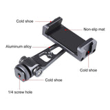 Maxbell Camera Phone Cold Shoe Holder Mount Adapter 360° Rotating Durable Adjustable