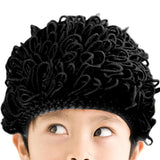 Maxbell Kids Little Old Lady Costume Curly hair Black