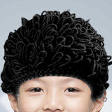 Maxbell Kids Little Old Lady Costume Curly hair Black