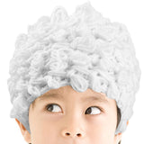 Maxbell Toddler Wig Hat Baby Accessories Curly Hair Cap for Boy Girl Costume Cosplay White