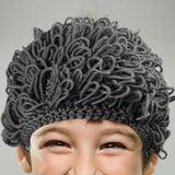 Maxbell Toddler Wig Hat Baby Accessories Curly Hair Cap for Boy Girl Costume Cosplay Dark Gray