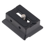 Maxbell Quick Release Plate Adapter Aluminum Alloy Connect Clamp for DSLR Camera