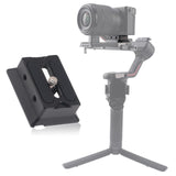 Maxbell Quick Release Plate Adapter Aluminum Alloy Connect Clamp for DSLR Camera